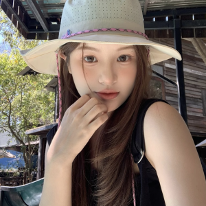 Quick-drying and breathable wide-brimmed fisherman hat for women, new summer style, fashionable outdoor climbing hat, sun protection and sunshade cap